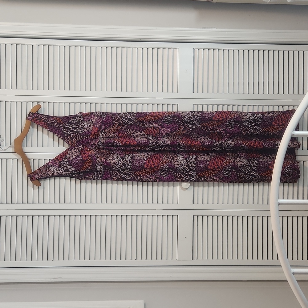 Half Moon Pink and Purple Summer Dress